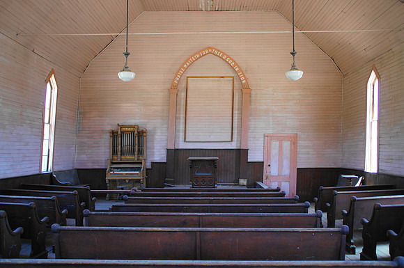 Inside the Methodist Church